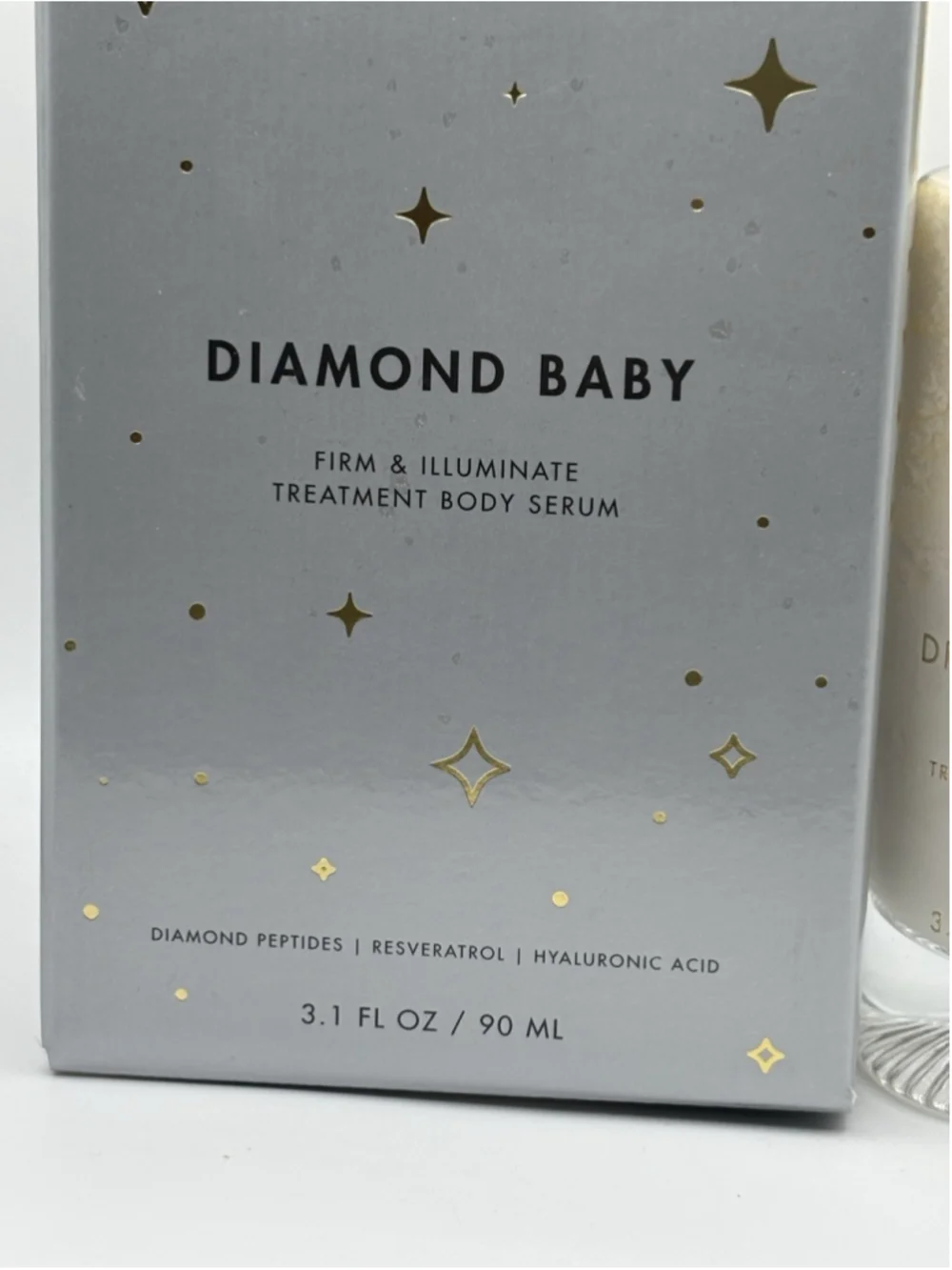 Truly Diamond Baby Firm And Illuminate Anti-Aging Treatment Body Serum 3.1 Fl Oz